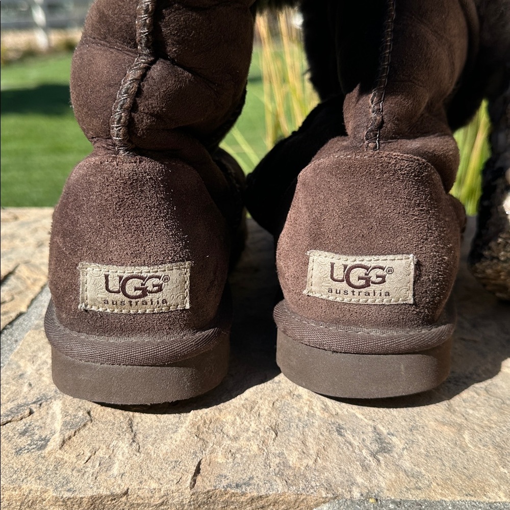 UGG Brown Sheepskin Boots 7